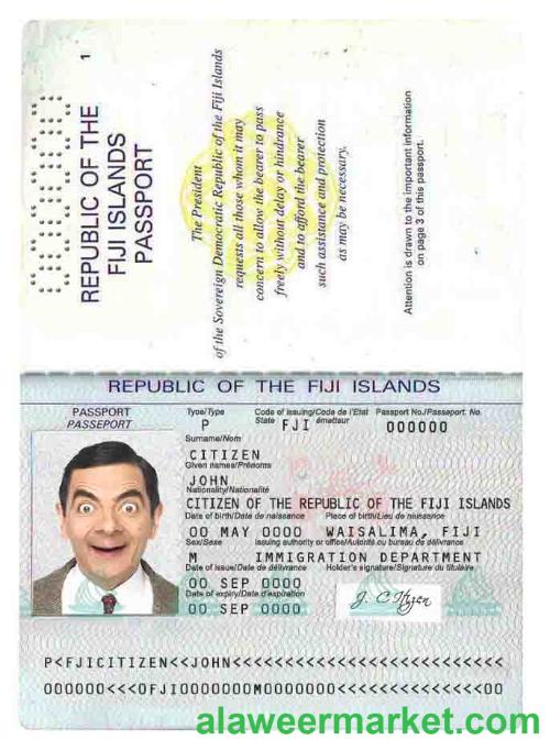 Fiji passport